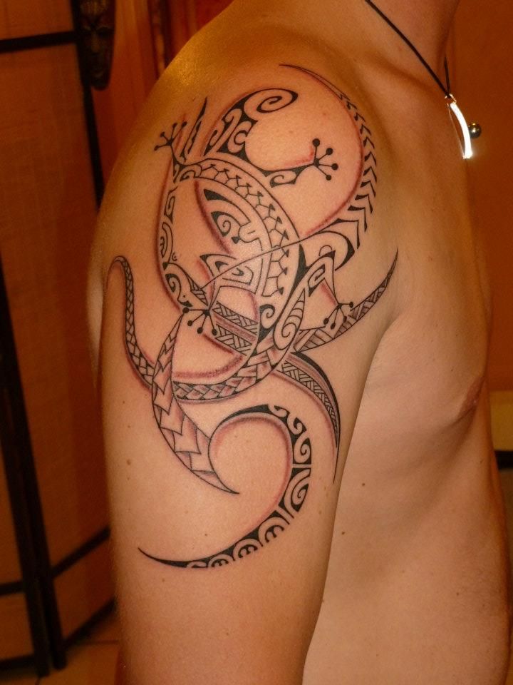 Polynesian Gecko Tattoo Designs: Tradition Meets Art