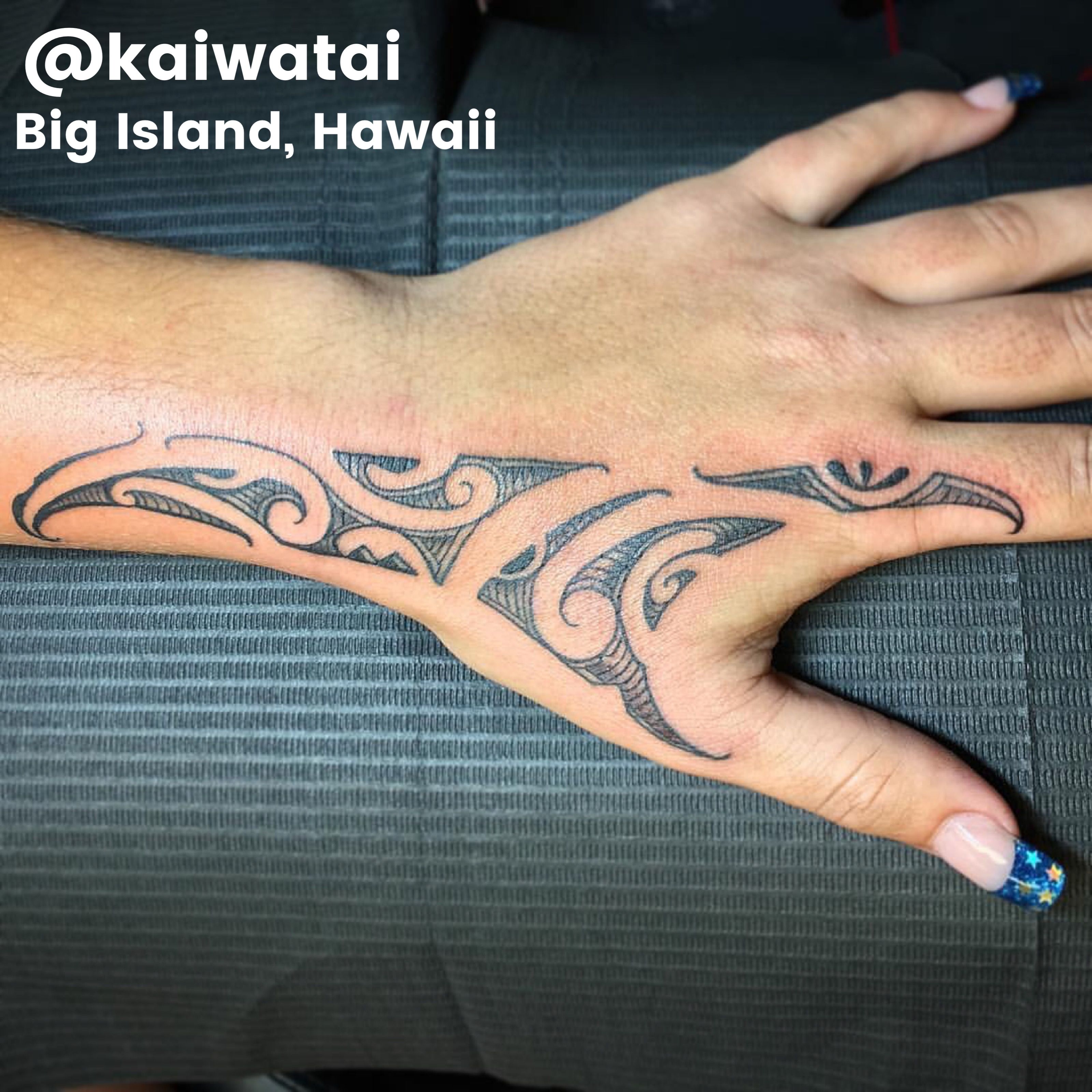 Polynesian Hand Tattoos