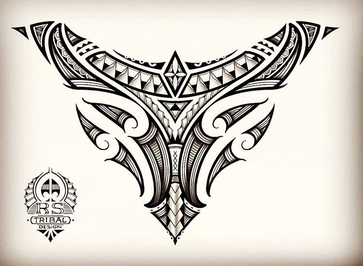 Polynesian Inspired Design Tribaltattoo Polynesiantattoo Maoritattoo Polynesian Polytat