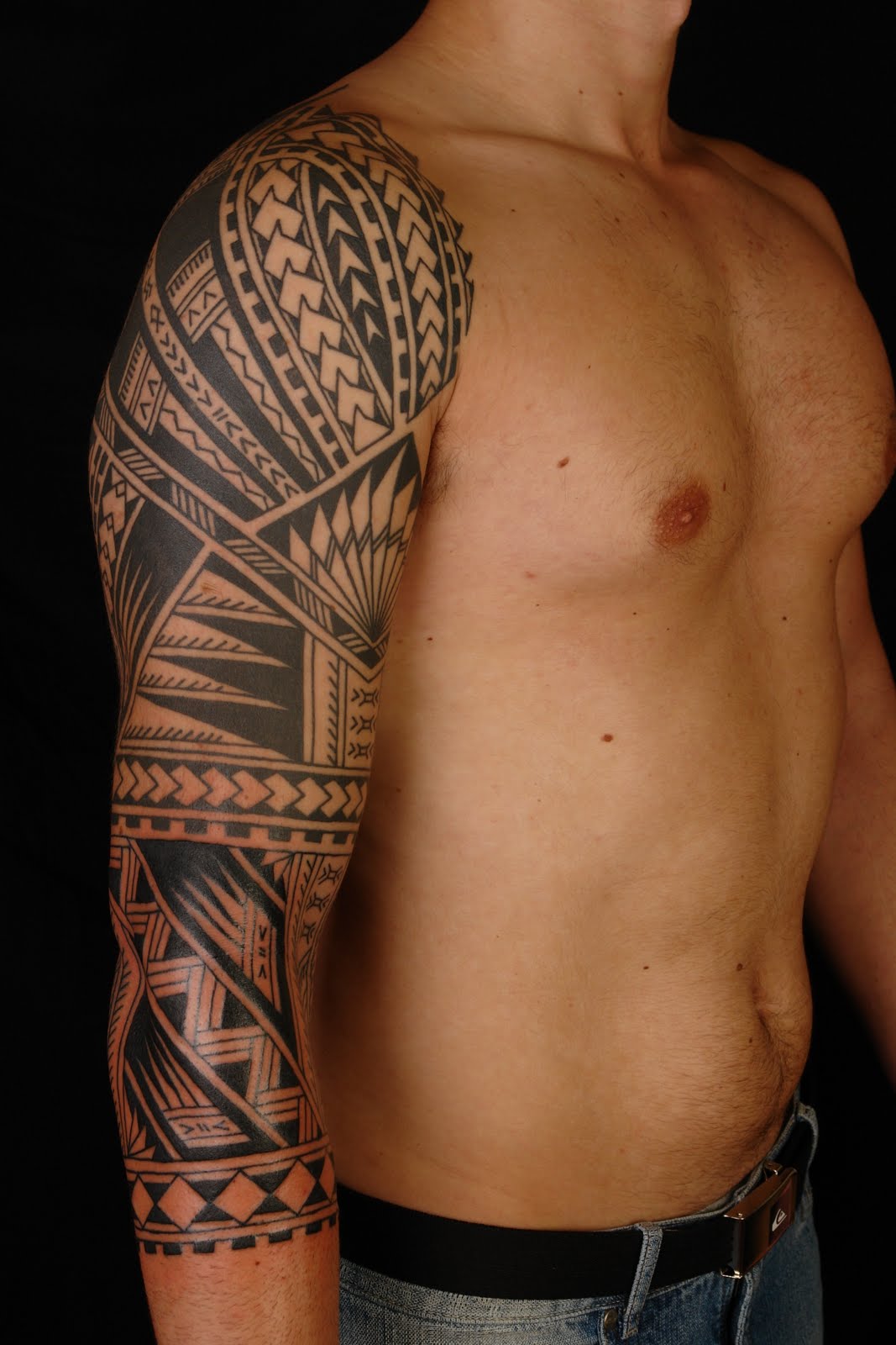 Polynesian Sleevepoly Sleeve7663createmytattoo