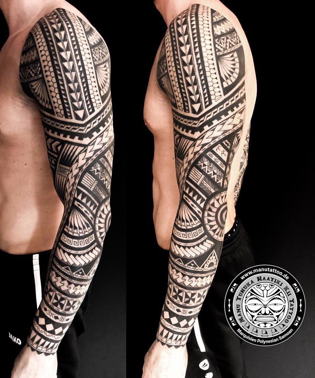 Polynesian Tattoo Arm Designs Arm Tattoo Sites