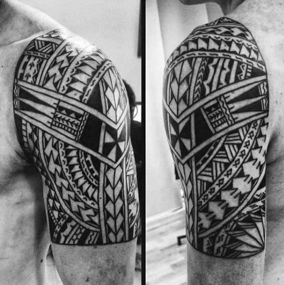 5 Stunning Polynesian Half Sleeve Tattoo Designs