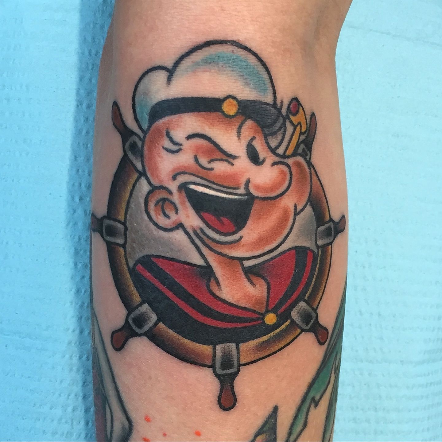 Popeye The Sailor Man Tattoo