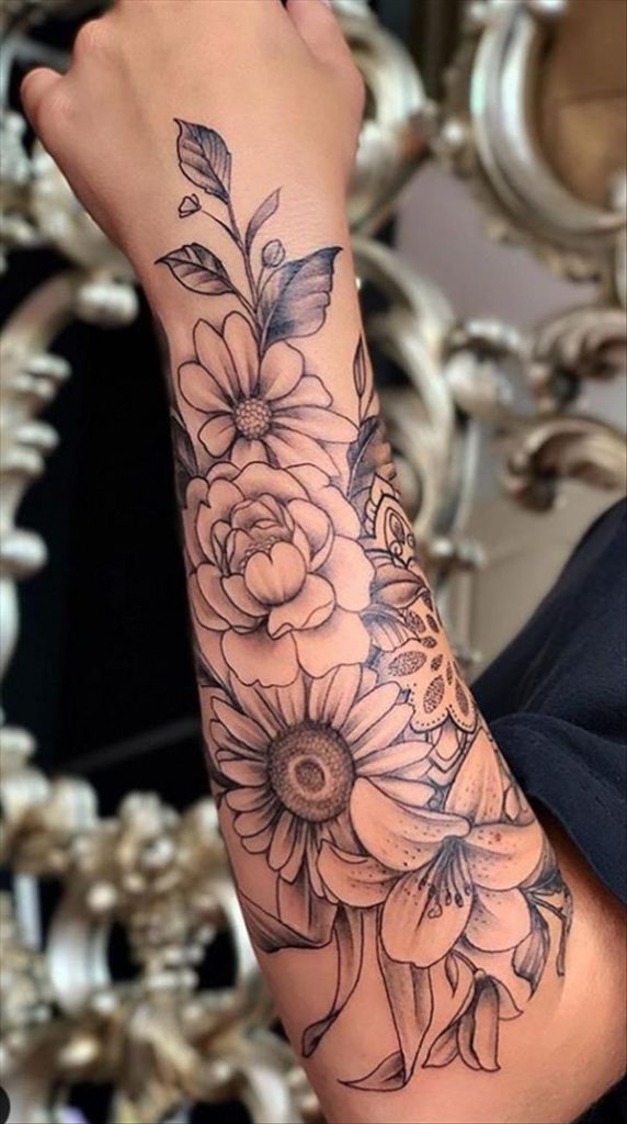 Top 5 Popular Flower Tattoo Designs for 2023