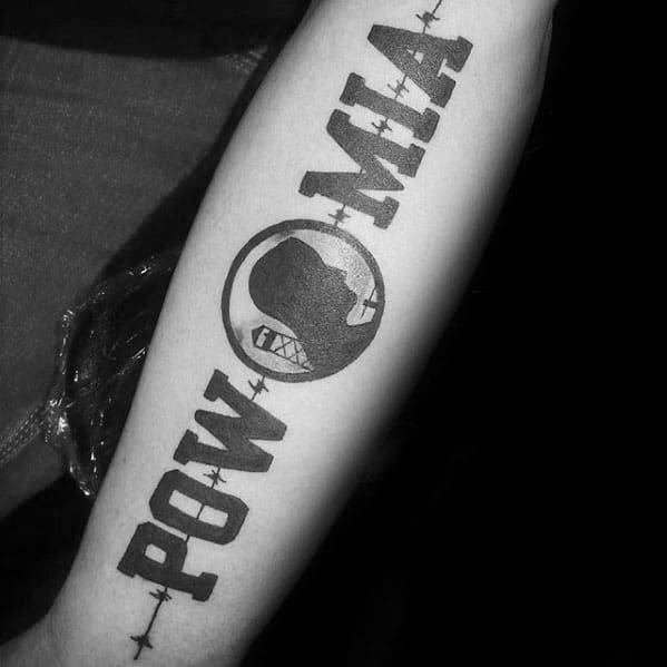 5 Powerful POW MIA Tattoo Designs for Veterans