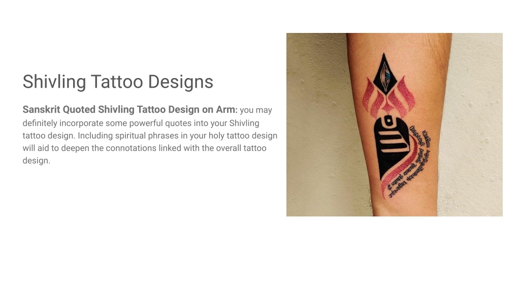 Ppt Shivling Tattoo Powerpoint Presentation Free Download Id 11800278