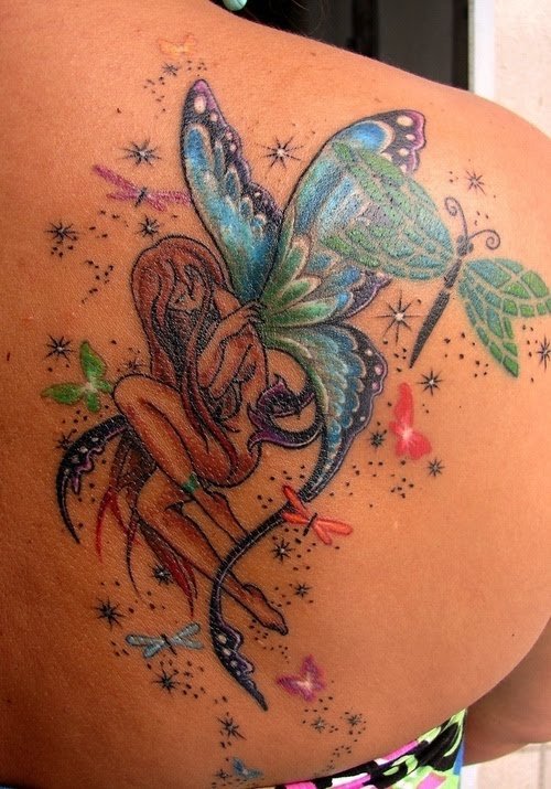 Pretty Fairies Tattoos