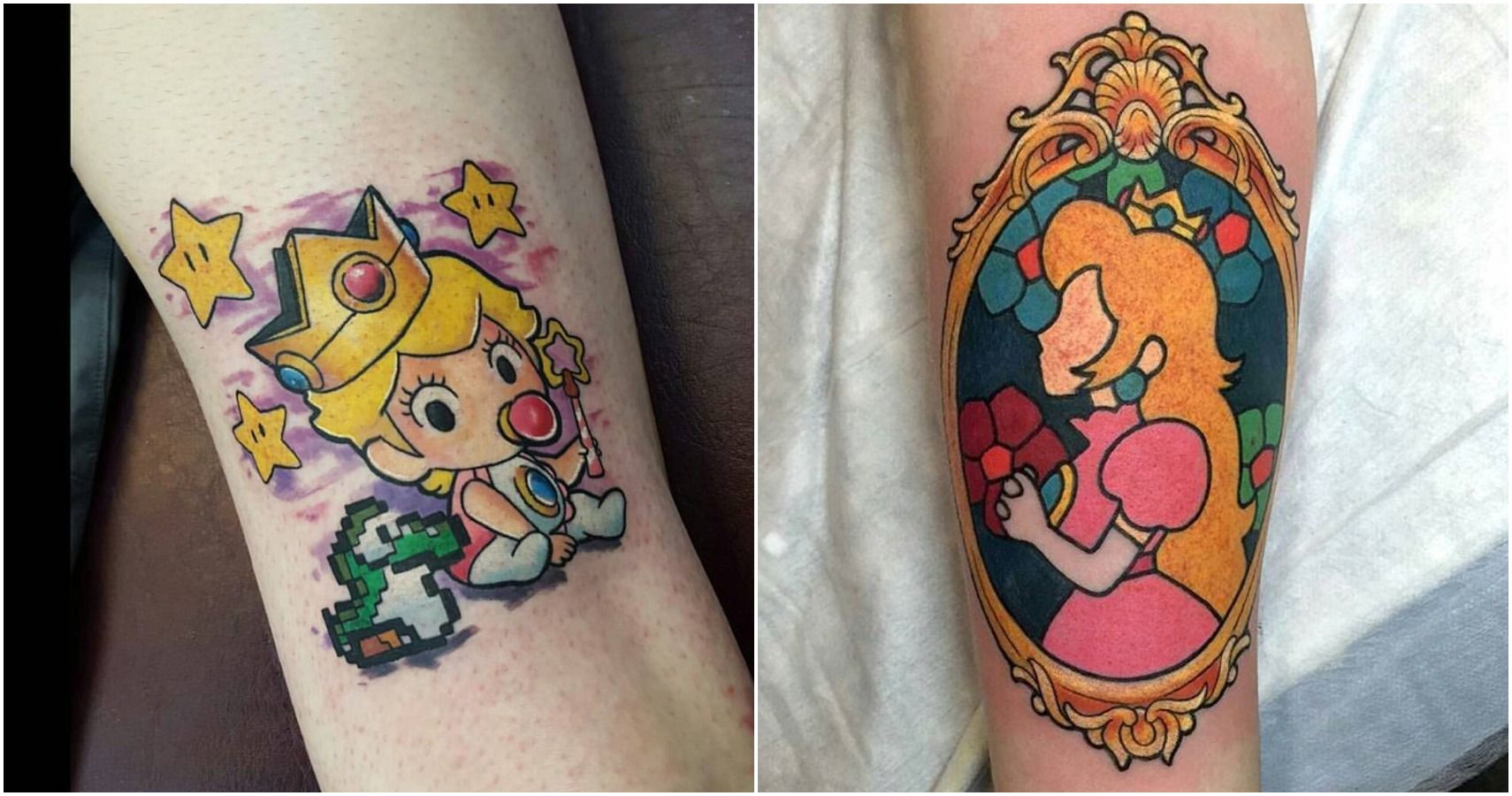 20 Stunning Princess Peach Tattoo Ideas for Fans