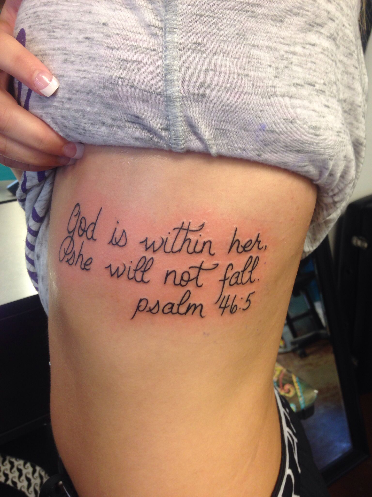 Psalm Tattoo But I Would Do Psalm 46 5 Psalm Tattoo Tattoo Quotes