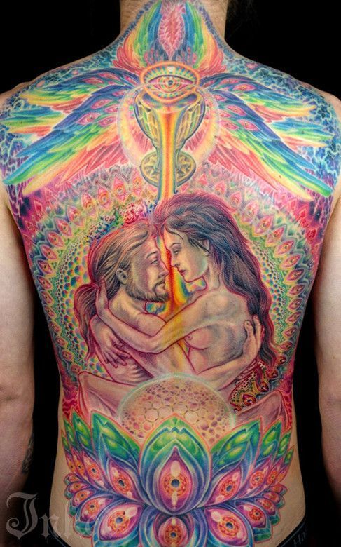 Psychedelic Spiritual Tattoo Designs for Your Awakening Journey