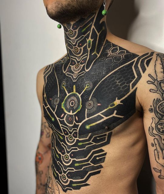 Punk Tattoo Armor Tattoo Tribal Tattoos Geometric Tattoo Tattoo Design Drawings Tattoo