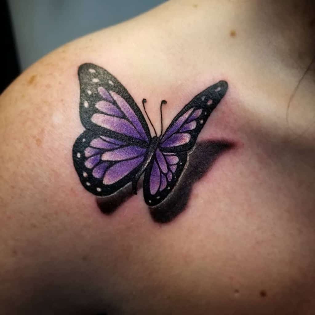 15 Stunning Purple Tattoo Ideas You'll Love