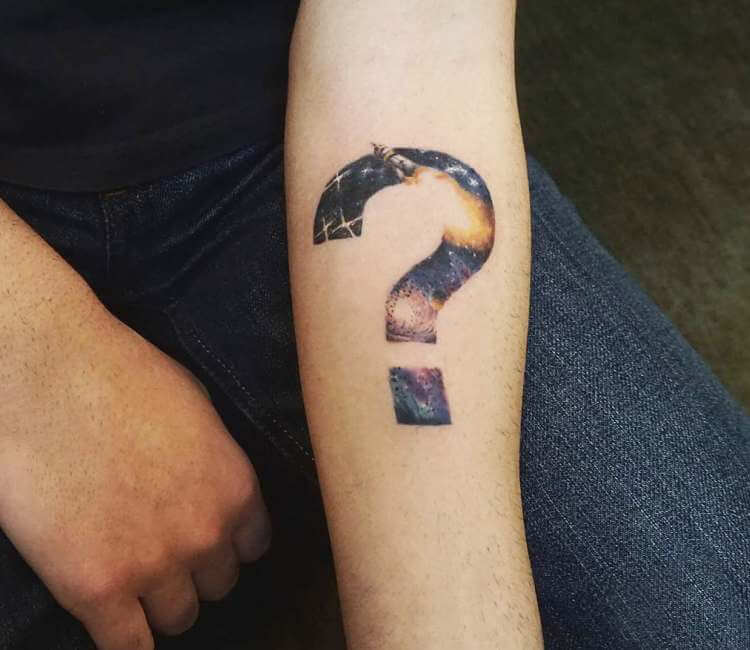 Question Mark Tattoo