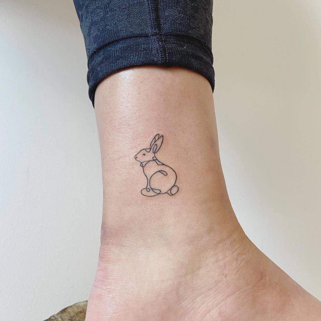 Rabbit Tattoo Designs For Guys