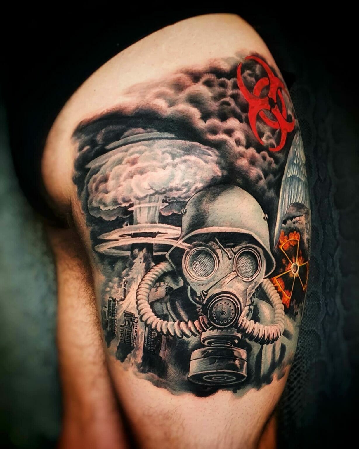 Stunning Radiation Tattoo Designs You Must See