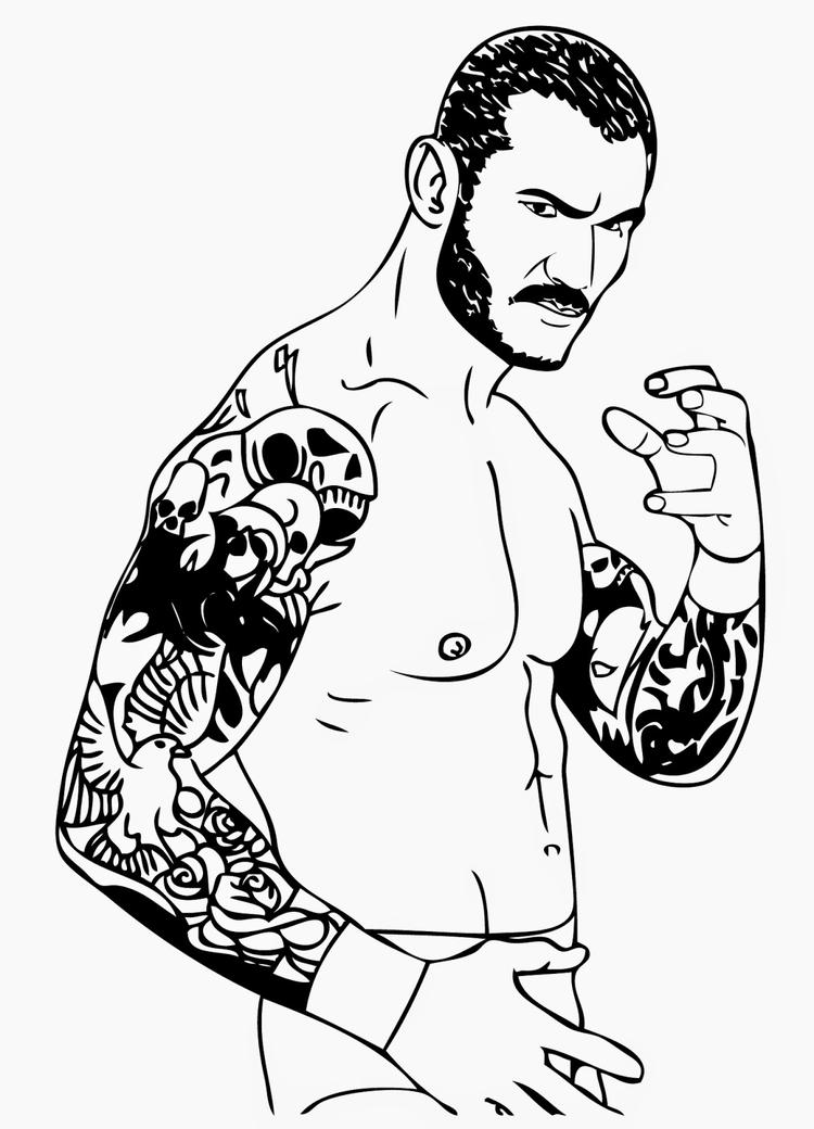 Randy Orton Drawing