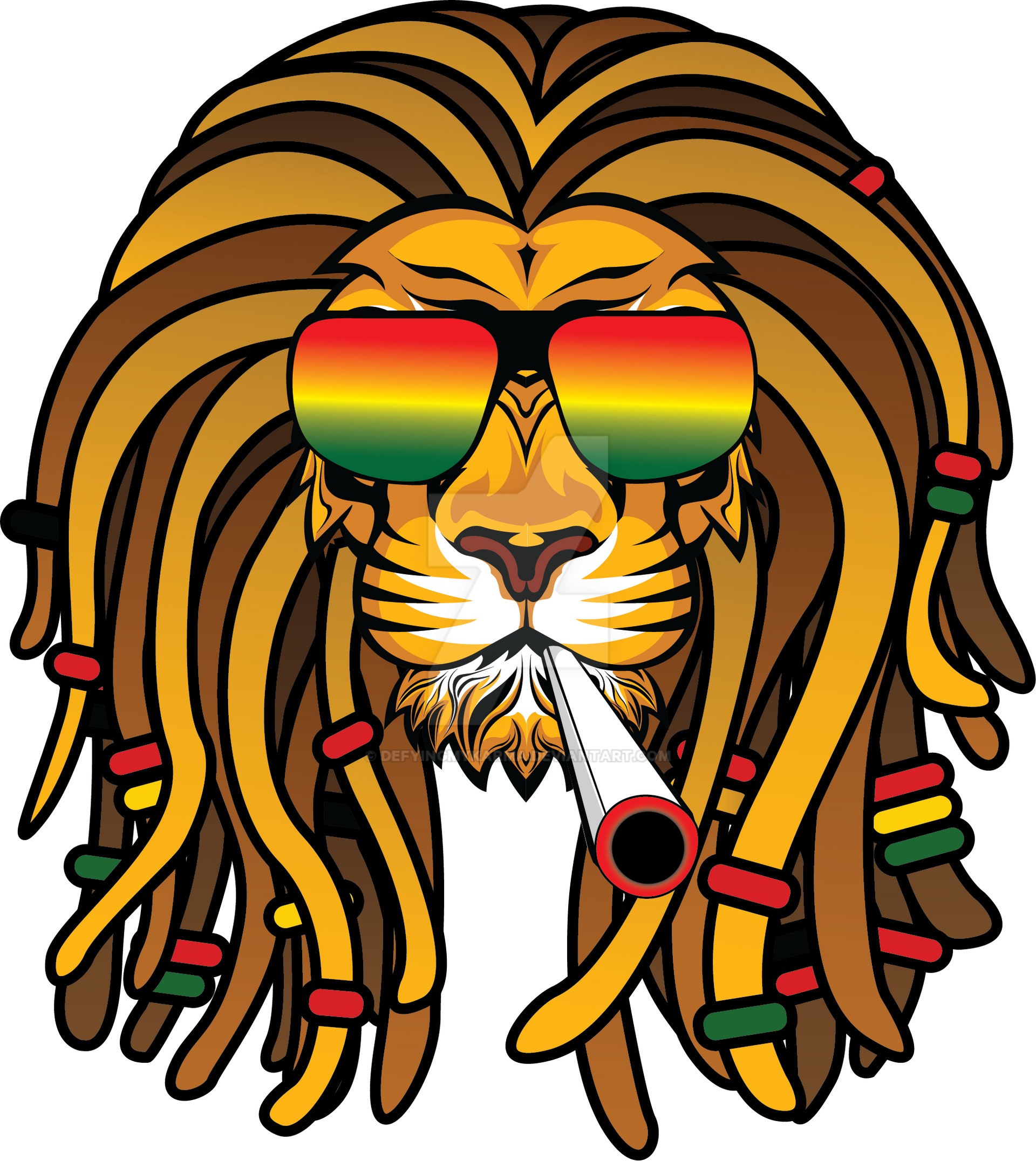 Rasta Lion Reggae Art Rasta Art Rasta Lion