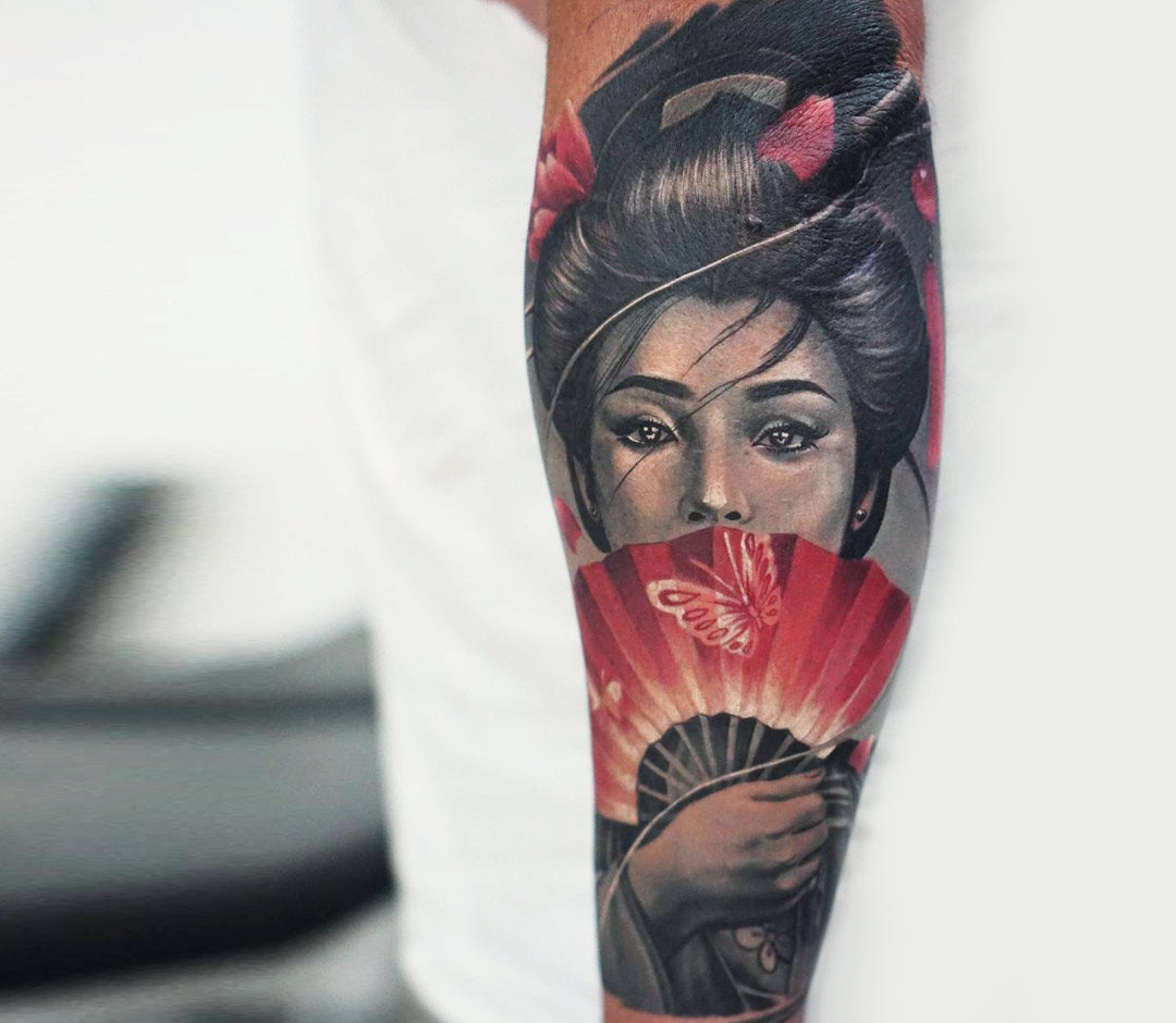 5 Stunning Geisha Tattoo Design Ideas