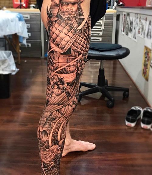 Realistic Leg Tattoos 60 Best Leg Tattoos For Men Projaqk Leg