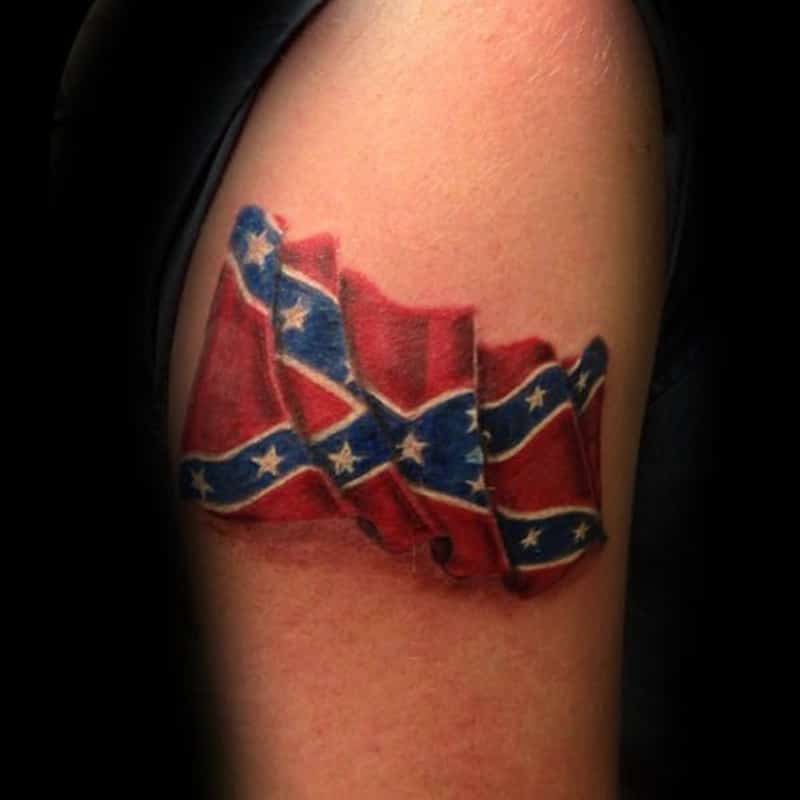 5 Rebel Flag Tattoo Ideas for Bold Looks