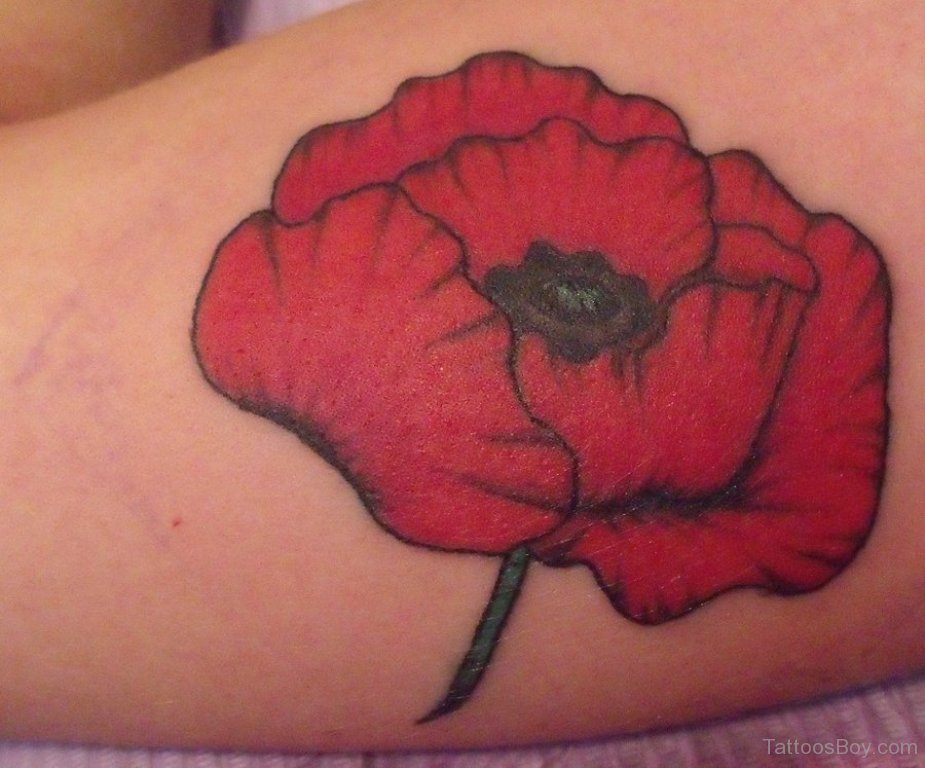 Red Poppy Tattoo Designs: Meaning and Inspiration