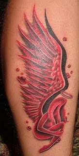 5 Stunning Red Wings Tattoo Designs to Inspire You