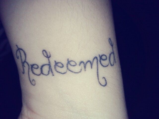 Redeemed Tattoo Made By Big Guys Tattoo Studio Redeemed Tattoo