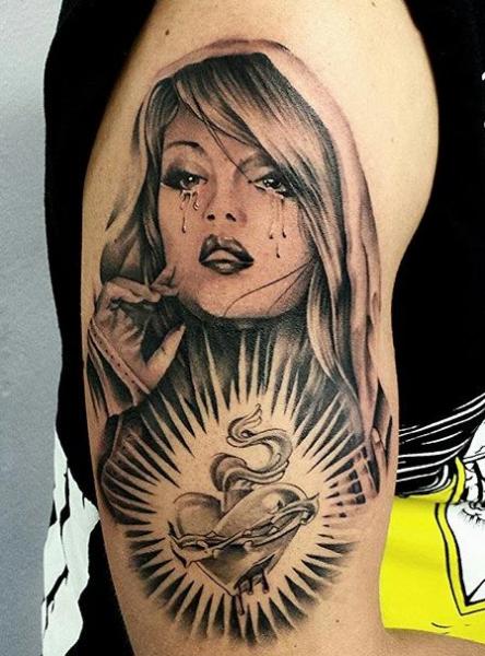 50 Religious Shoulder Tattoo Designs to Inspire Faith