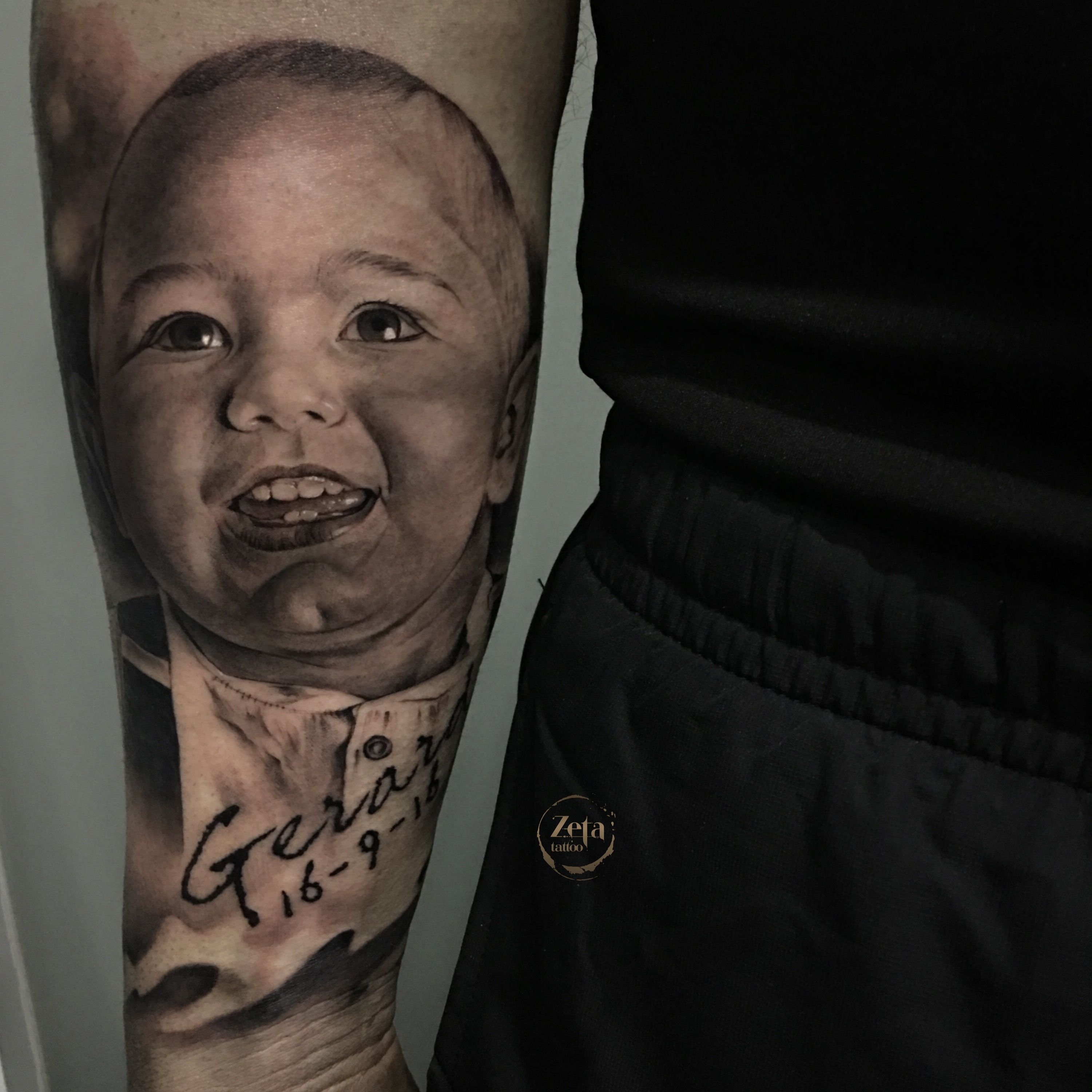 Retrato Ni O By Ezequiel Pastor Zeta Tattoo Zetatattoo Zeta