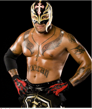 Rey Mysterio Sleeve Tattoos