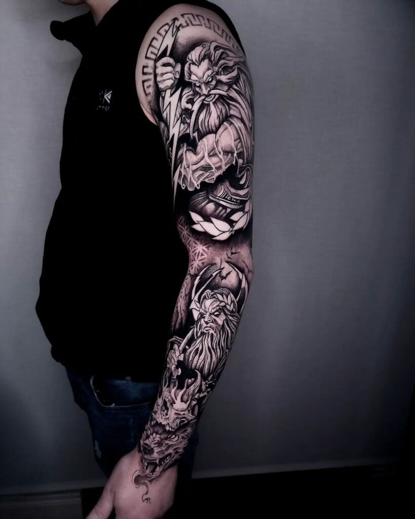 Roman Tattoo Full Sleeve Tattoo Ideas Pinterest Brooklyn Sleeve