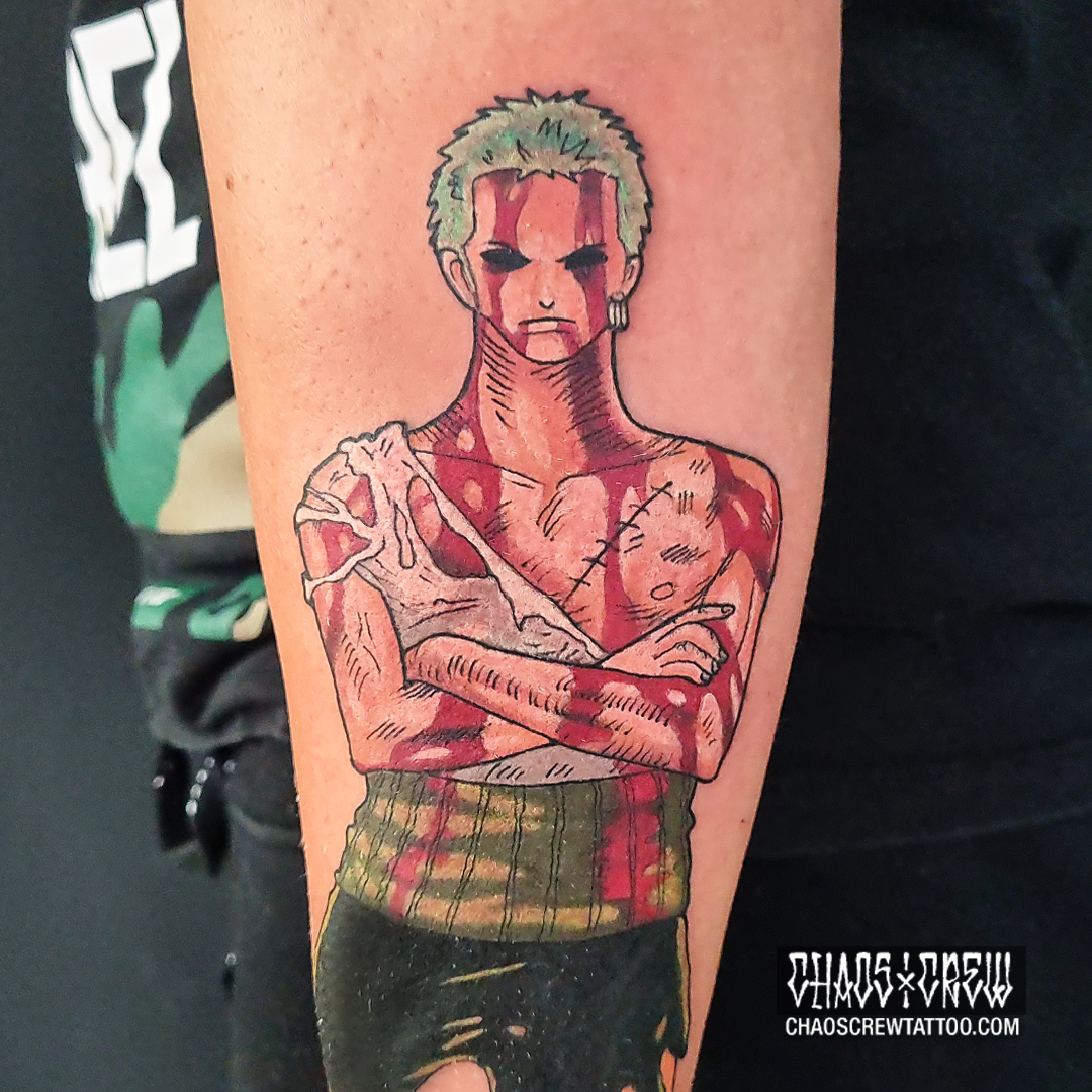 Roronoa Zoro Tattoo Design: Pirate Warrior Ink Inspiration