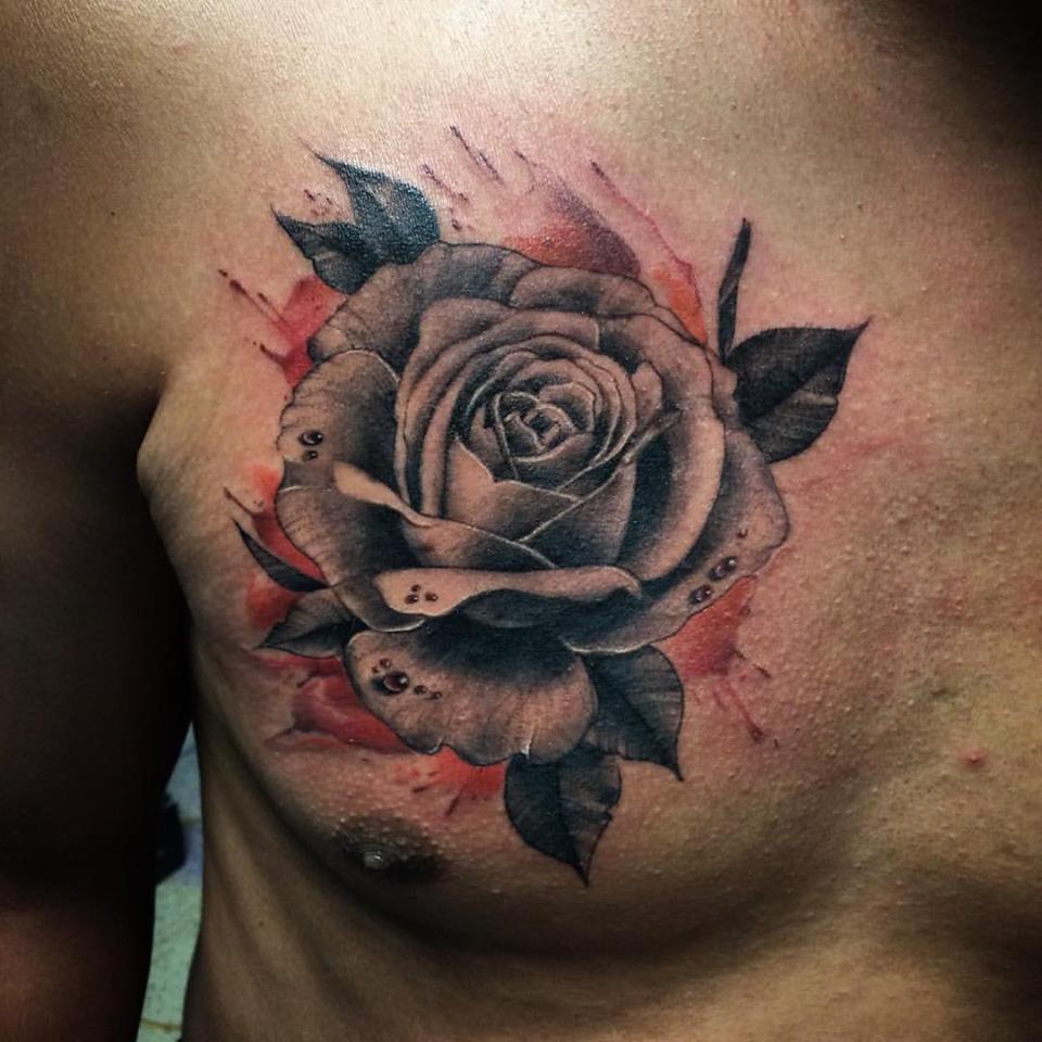 10 Stunning Rose Tattoo Designs for Men