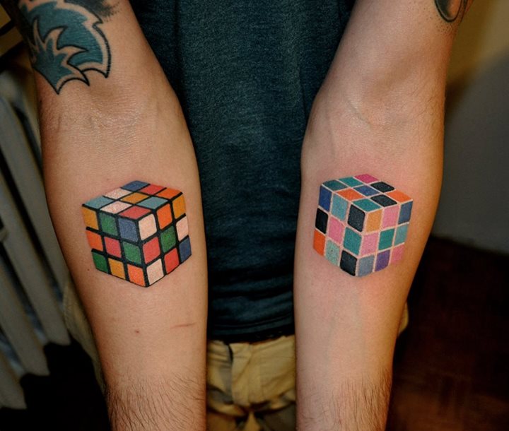 5 Stunning Rubik's Cube Tattoo Designs to Inspire You