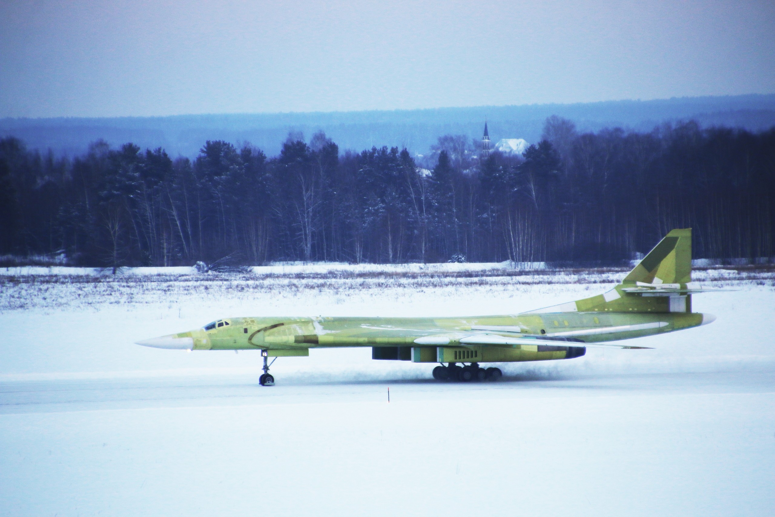 Russia S First Upgraded Tu 160 Blackjack Strategic Bomber Completes