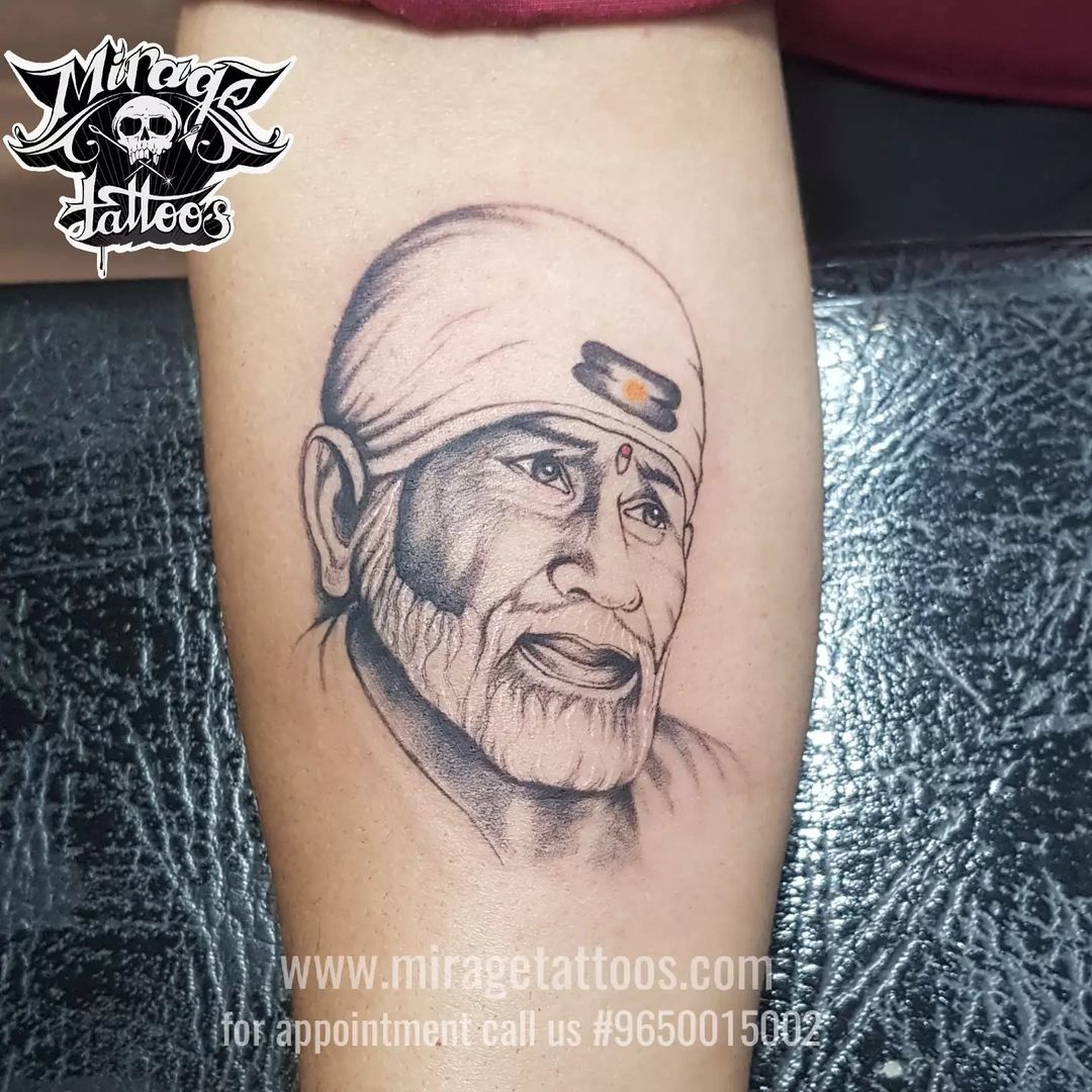 Sai Baba Tattoo Tattoos Tattoo Studio Dad Tattoos