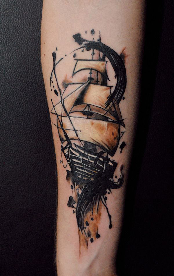 5 Stunning Sailing Ship Tattoo Designs You'll Love