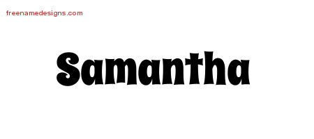 Samantha Archives Free Name Designs