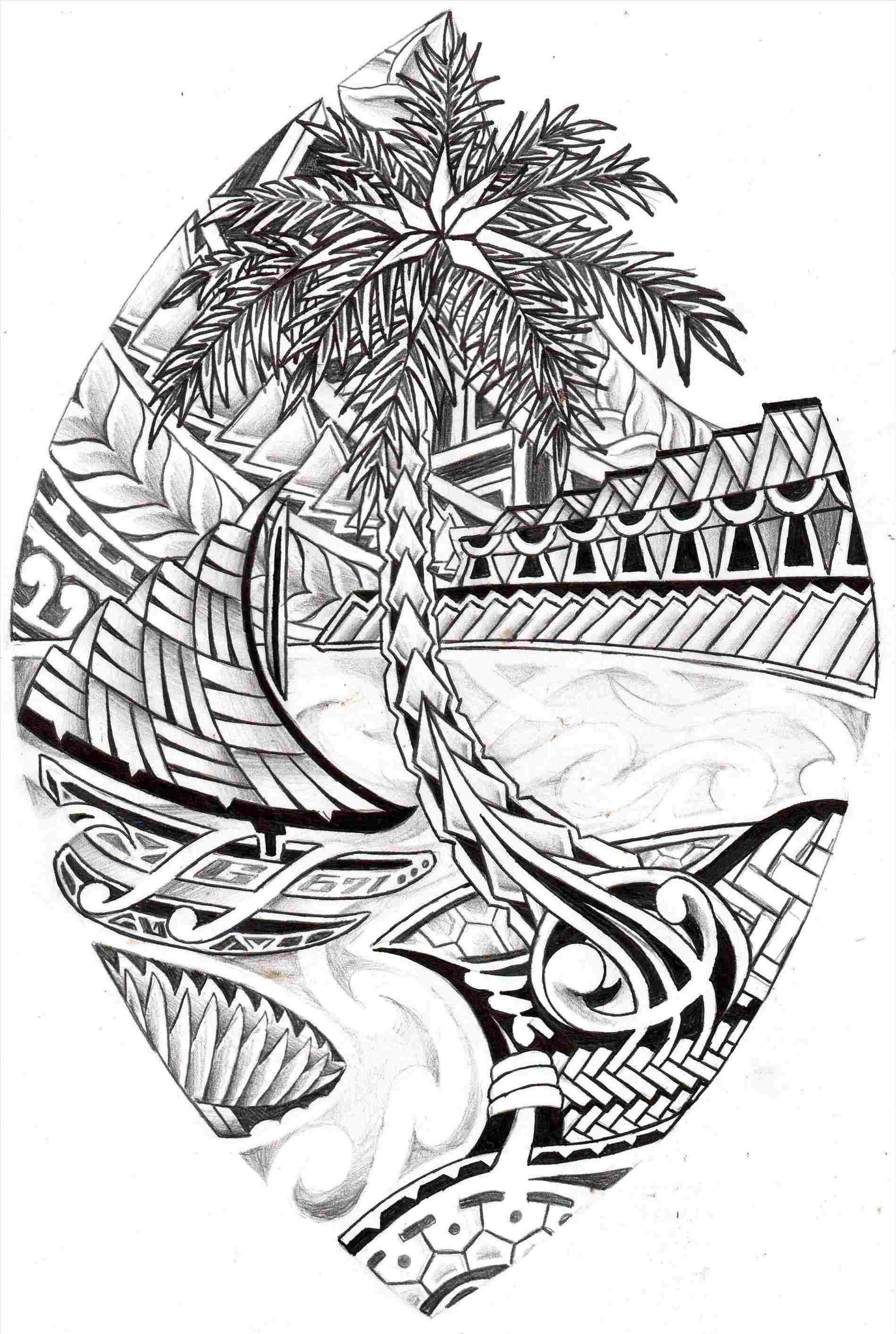 Samoan Tattoo Designs Sketch Positive Enjoy Life