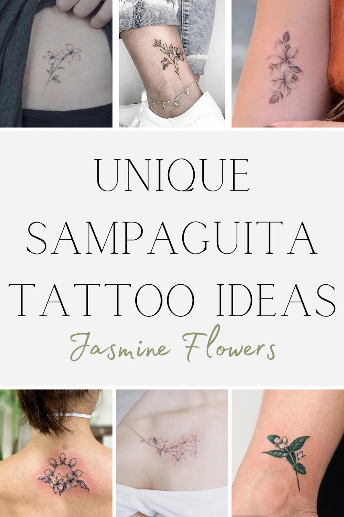 Sampaguita Tattoo Idee Per Tatuaggi Tatuaggi Immagini Bozze Per Tatuaggi