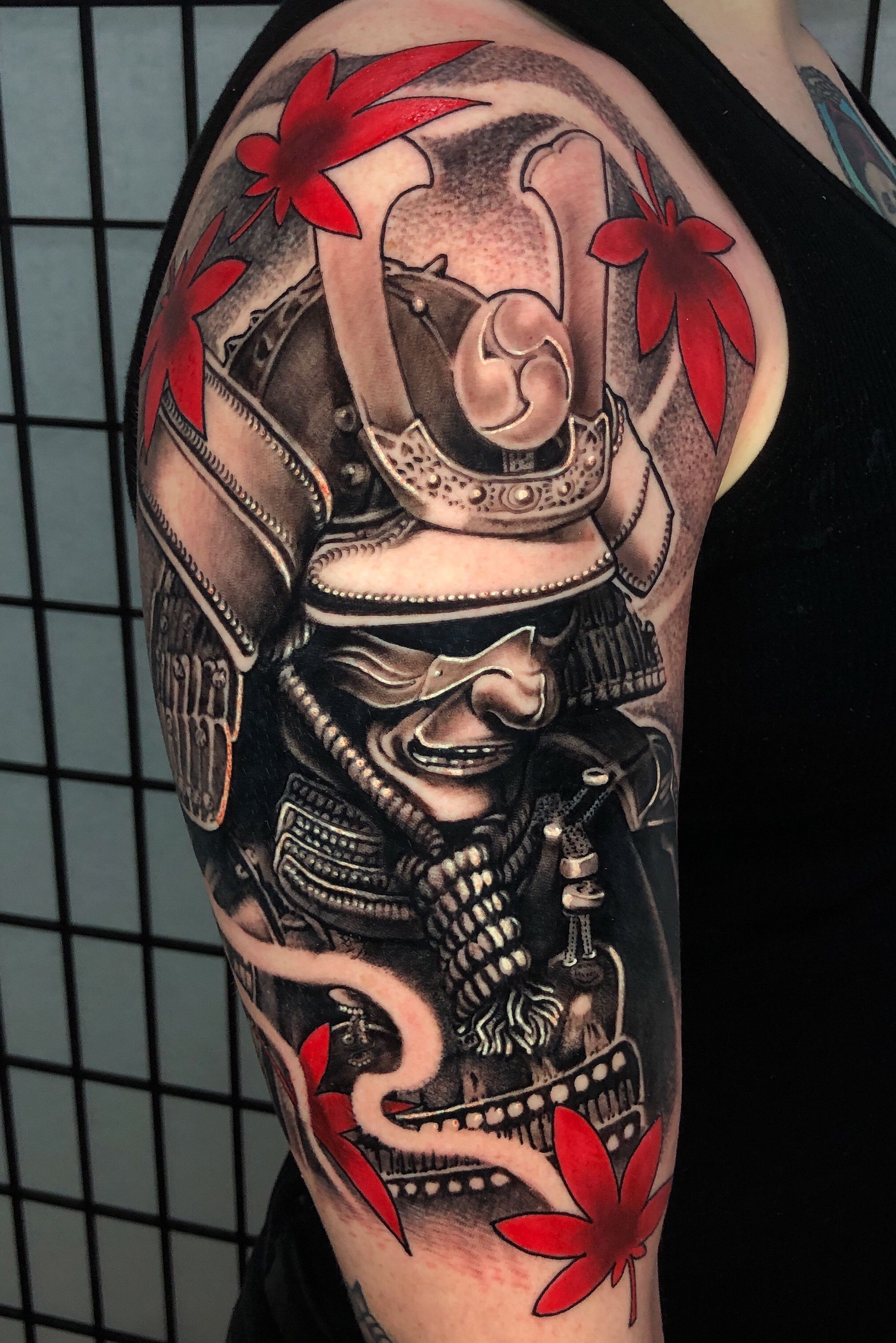 5 Stunning Samurai Arm Tattoo Designs You'll Love