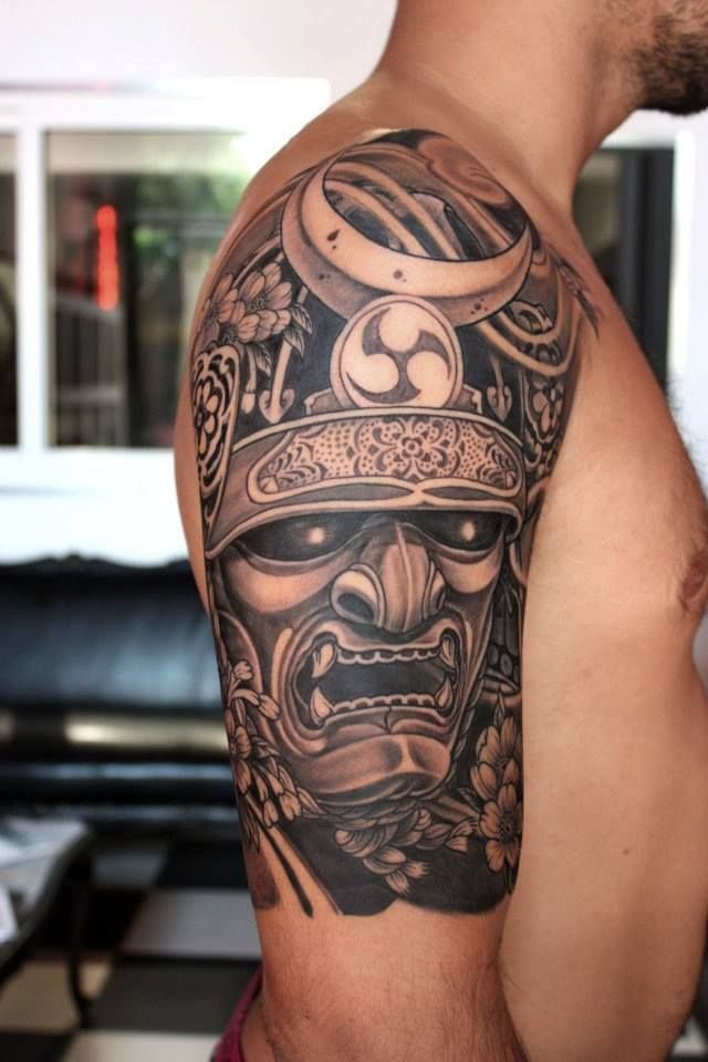 5 Stunning Samurai Face Tattoo Ideas for Inspiration