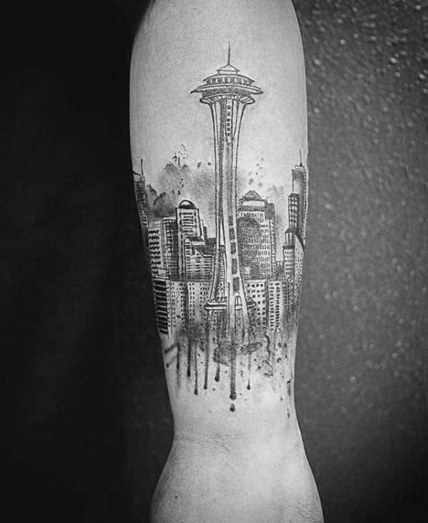 5 Stunning Seattle Skyline Tattoo Ideas