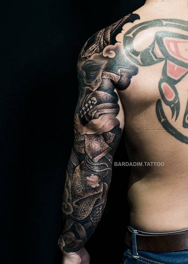 Shamanki Samelcastillo Instagram Photos And Videos Samurai Tattoo Sleeve Japanese