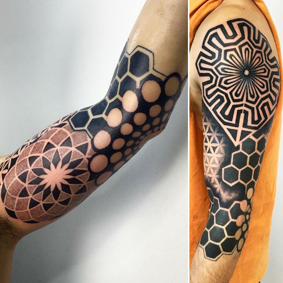 10 Unique Shape Tattoo Designs for Inspiration