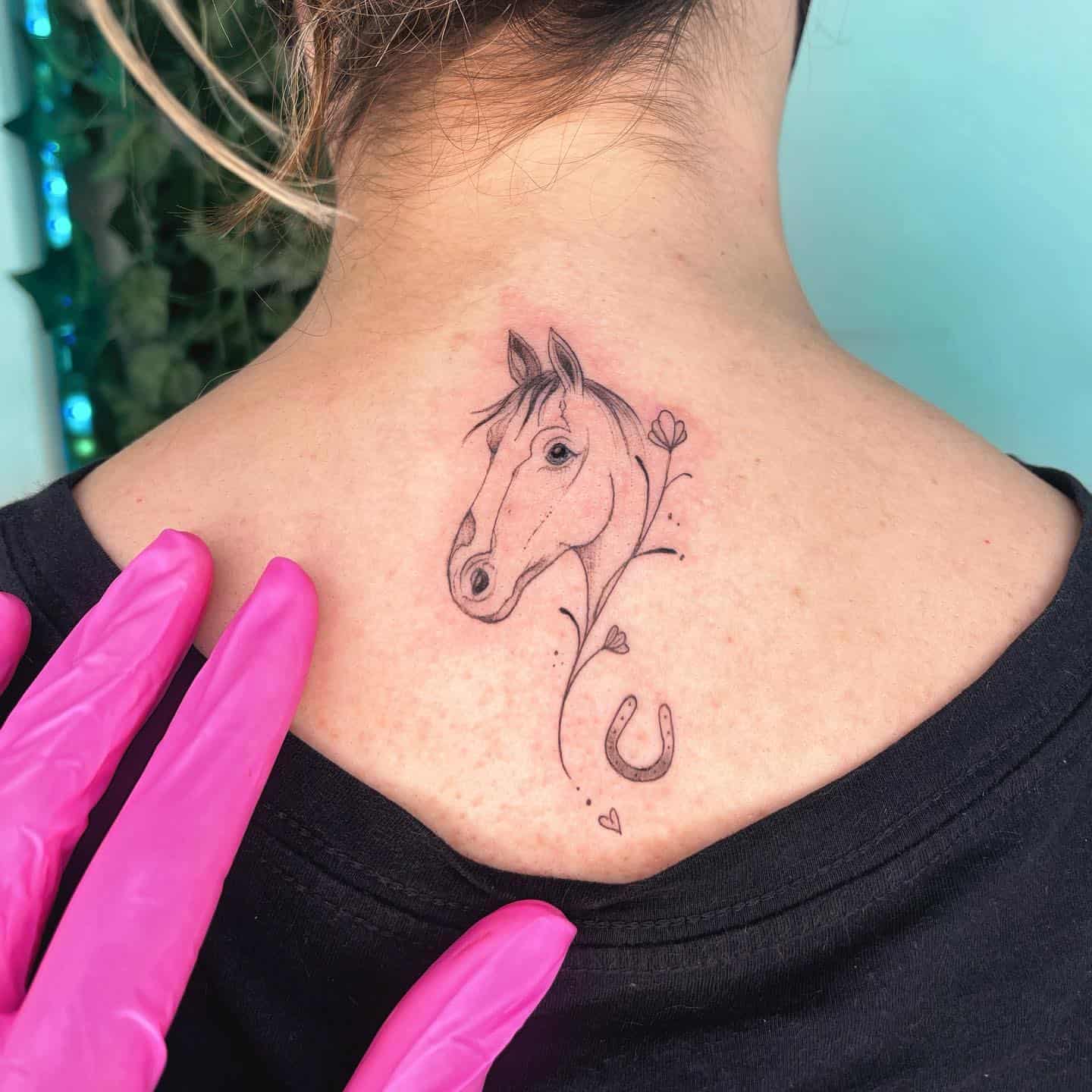 Share 114 Small Horse Tattoo Vova Edu Vn