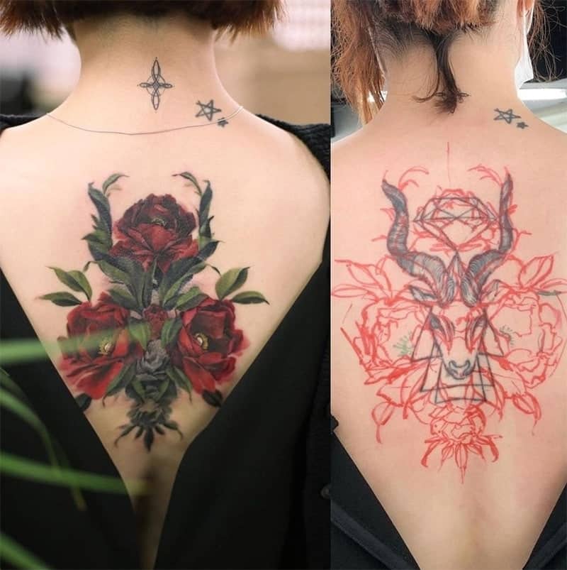 Share 84 Back Tattoo Cover Up Ideas Super Hot In Coedo Com Vn