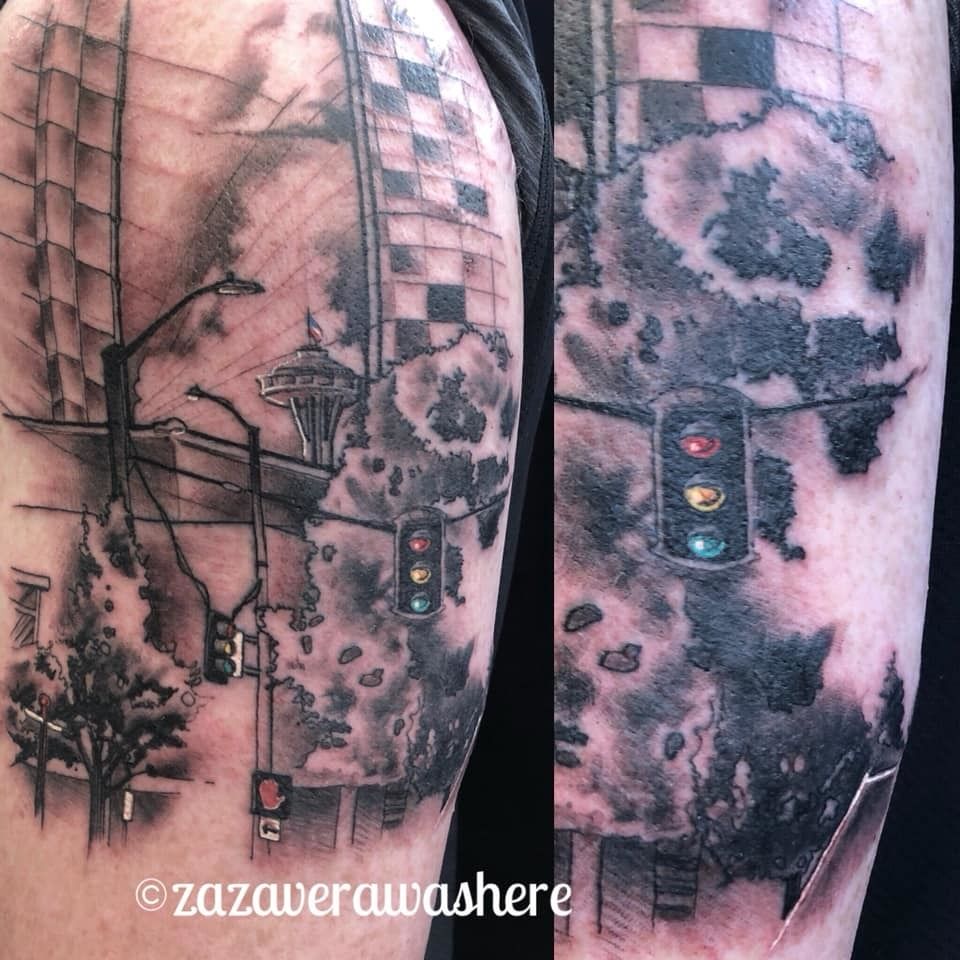 Share More Than 67 Space Needle Tattoo In Eteachers