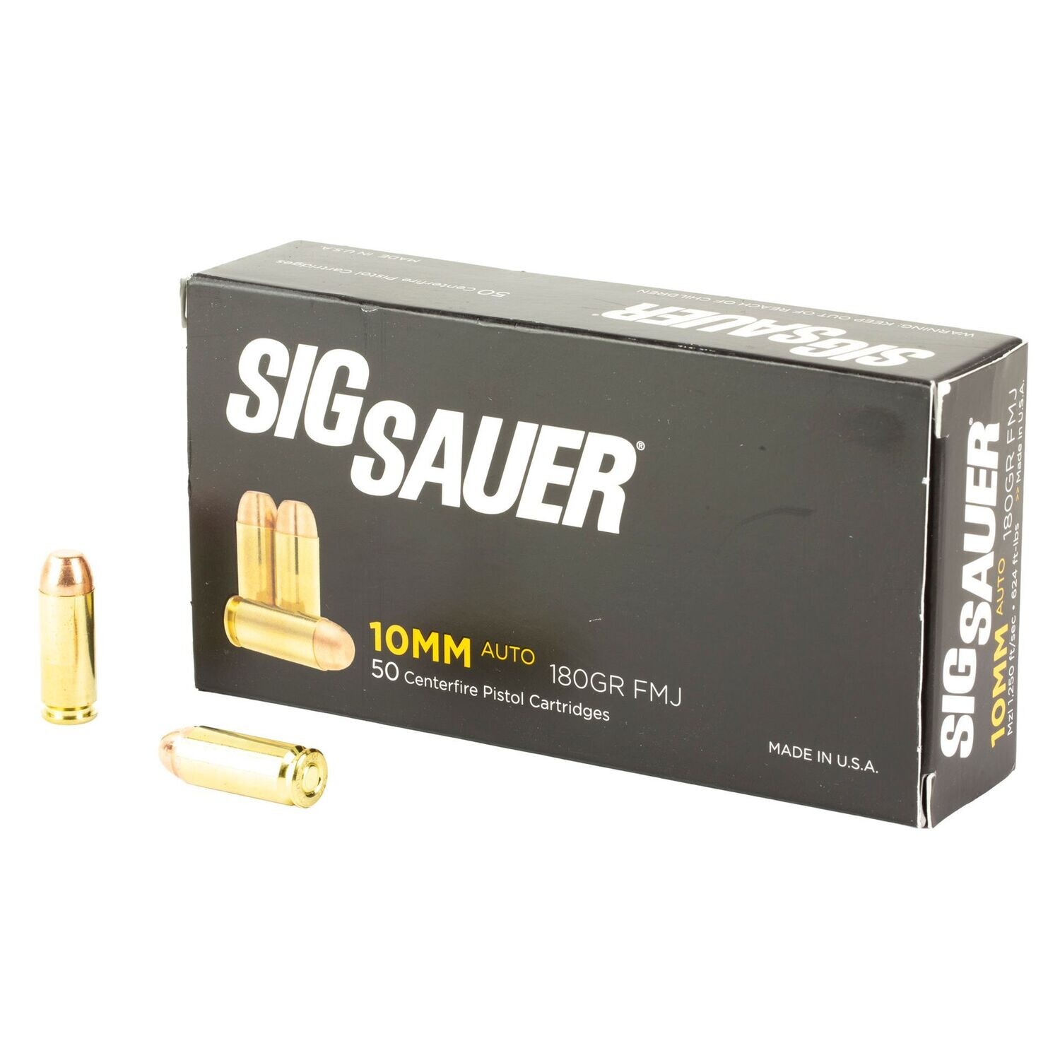 Sig Sauer Ammo 40Sw 180Gr Fmj 50 1000