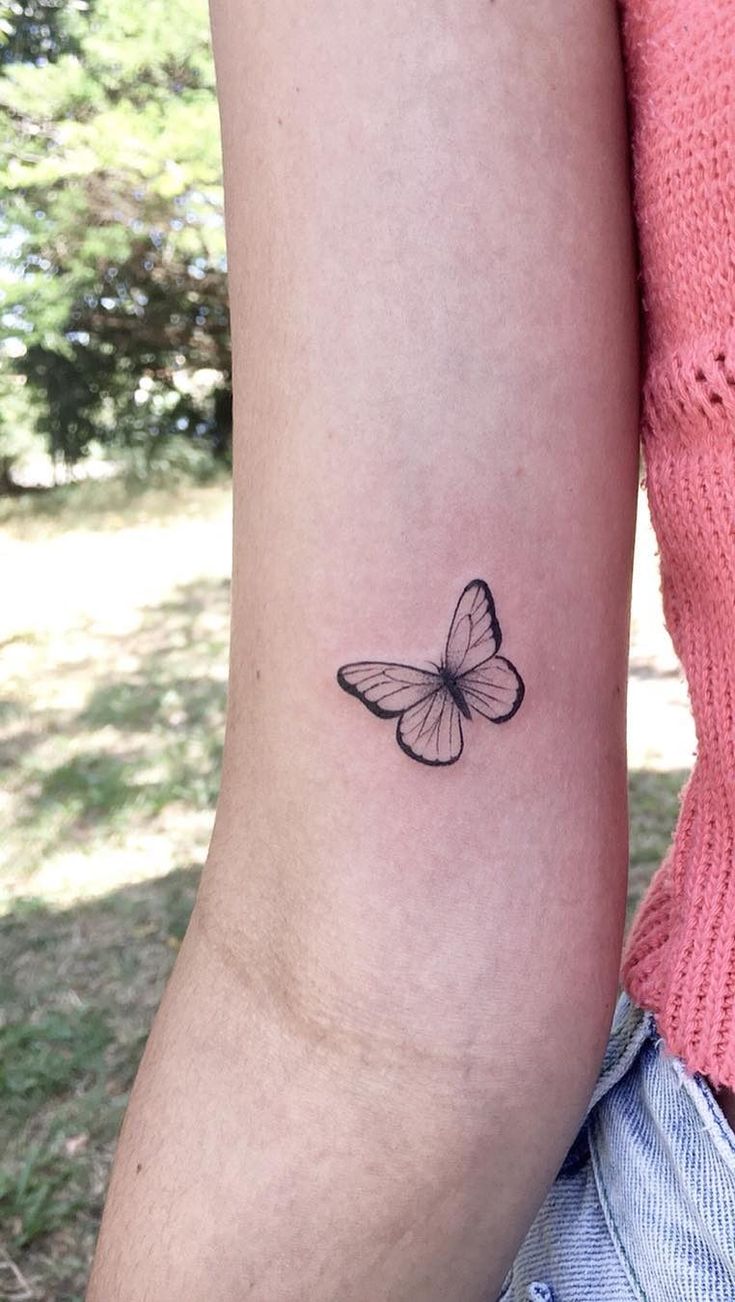 Elegant Butterfly Hand Tattoos: Simple Design Ideas